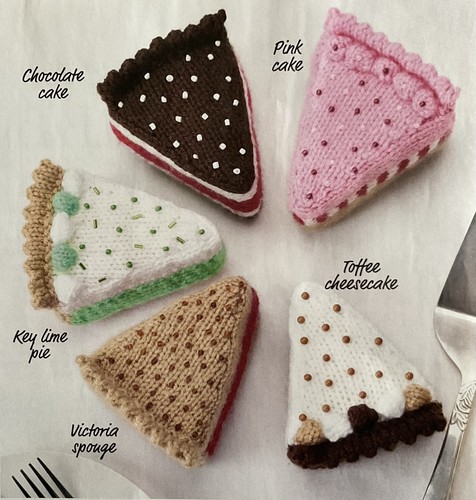 Knitting pattern cake - pattern,