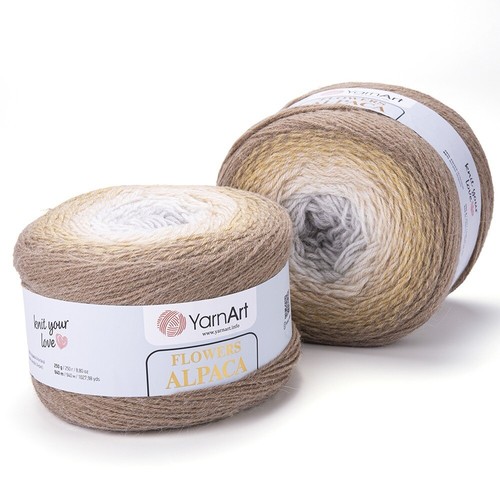 Yarn art flowers alpaca - yarn,