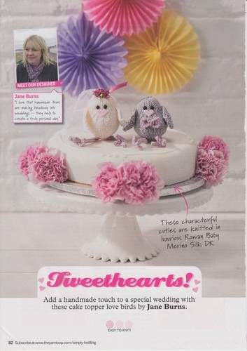 Love birds cake - love,